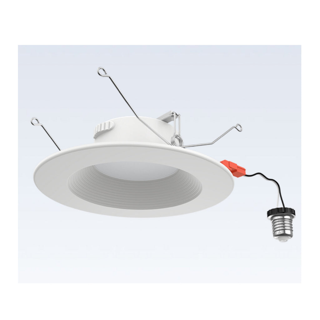 5-inch and 6-inch Integrated LED Recessed Ceiling Light, Dimmable Downlight, 5CCT Selectable (2700k/3000K/3500K/4000k/5000K)  CETL Listed