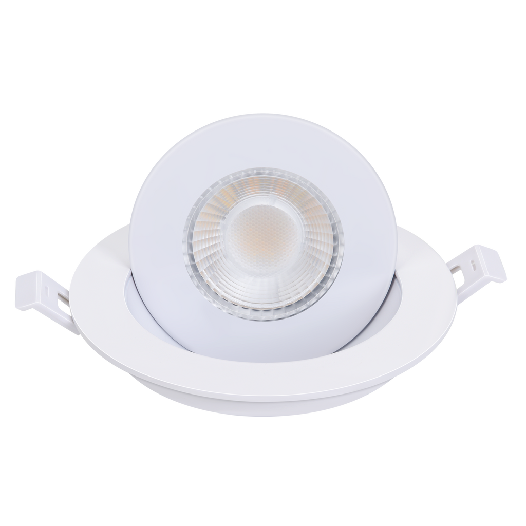 MW LED  4 inch Gimbal Recessed LED Pot Lights, with Junction Box, Dimmable Ceiling Light/Potlight, 9W 750LM 3000/4000/5000K(Multi CCT)