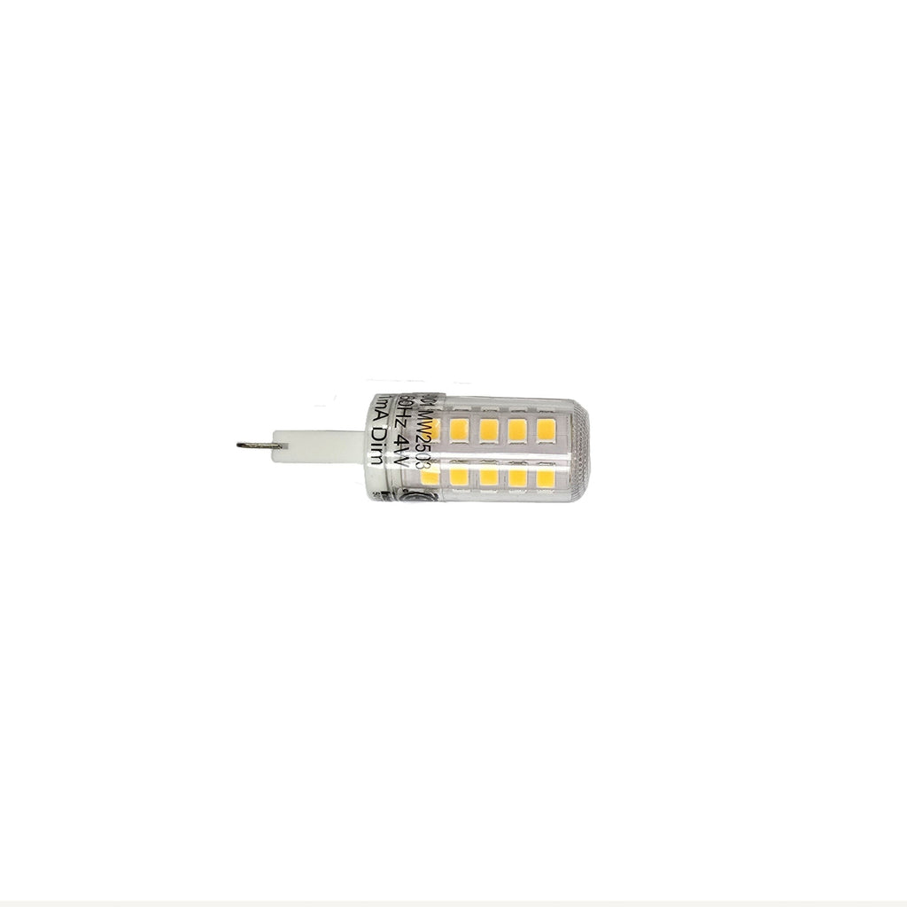 G9 LED Light Bulb 4W (40W Halogen Bulbs Equivalent) 400LM Warm White 3000K AC 120V G9 Base Lamp Dimmable