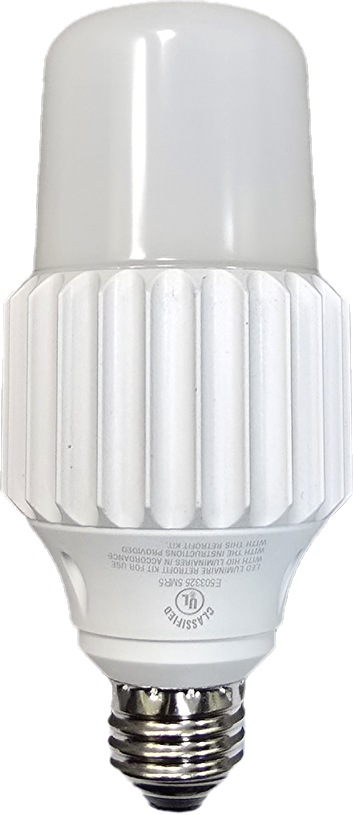 MW LED 18 Watts LED Super Bright  Corn Light Bulb (70W / 100W Metal Halide Replacement) Medium E26 5000K Daylight 2700 Lumens  IP64 AC120-277V (Max 347v) Protection Grade for Post Top Parking Lot Lighting cUL DLC Listed