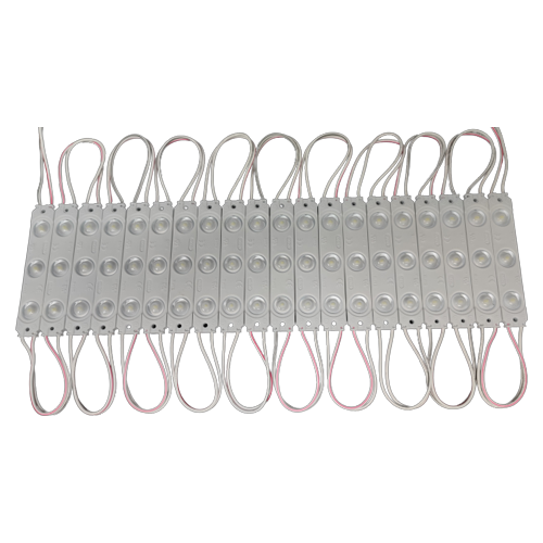 MW LED 100pcs 3 LED Module for Signs DC12V Pure White 1.5W Waterproof for Letter Sign Advertising ,Sign Channel Letter.