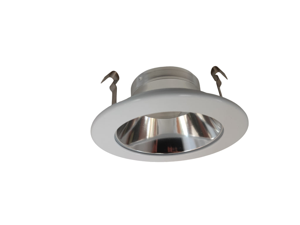 MW LED 4" Bright Classic Recessed Can Light Trim, with Decorative Aluminum Reflector for 4 1/4" Housing