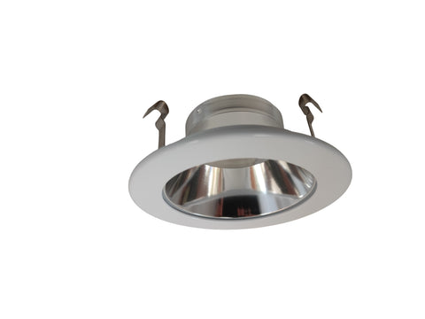 MW LED 4" Bright Classic Recessed Can Light Trim, with Decorative Aluminum Reflector for 4 1/4" Housing