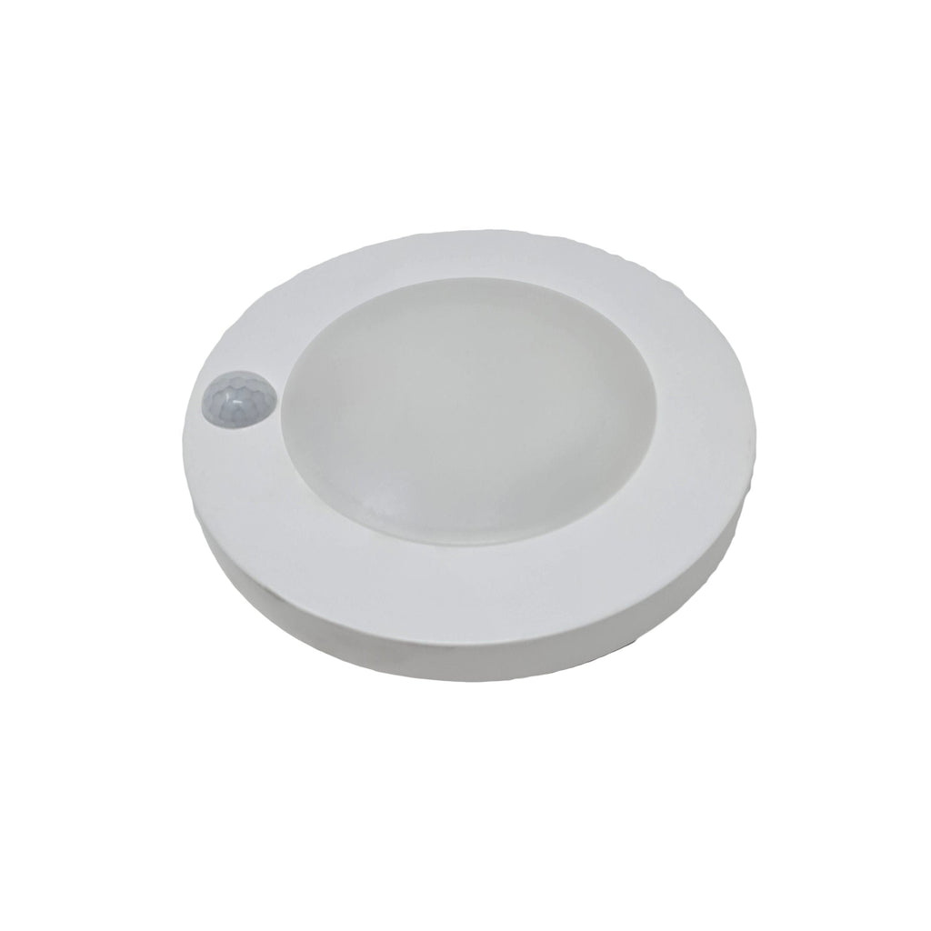 MW LED Motion Sensor Flush Mount Ceiling Light cETL Listed 4" LED 10W 600LM (3000K/Bright White), Closet Light with Time Countdown for Indoor, Closet,Hallway, Stair