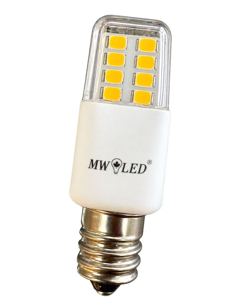 E12-2.5MS16 LED Light Bulb, 120V Dimmable 2.5W,Candelabra Base Mini Lamp Warm White 3000k