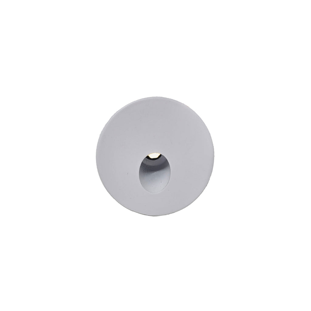 MW LED Round Recessed Step Stair bevel angle ,Light Wall Lamp Porch Pathway Spot Light Plinth Patio Lighting for Corner Deck Balcony 3000K Warm White  DC12V
